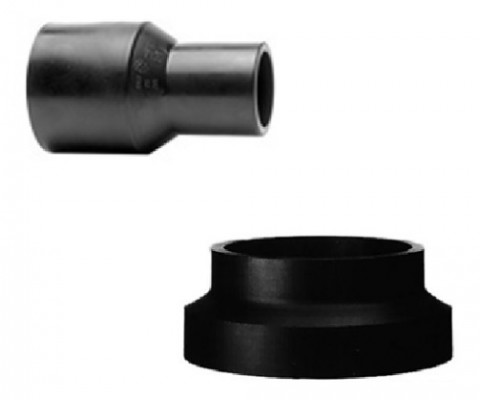 Переход литой короткий DN 250х225 мм ПЭ 100 (ПНД) SDR 17